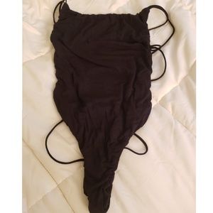 SHEIN Tops - Strappy Backless Bodysuit SHEIN Tops - Strappy Backless Bodysuit
